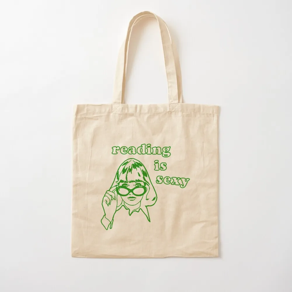 

READING IS SEXY RORY Tote Bag tote bags aesthetic Women bags Eco bag shoping bag Canvas Tote