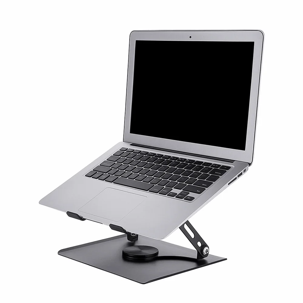 

360 ° Rotatable Cooling Fan Laptop Bracket Adjustable Foldable Notebook Cooler Base Stand Portable Heat Dissipation