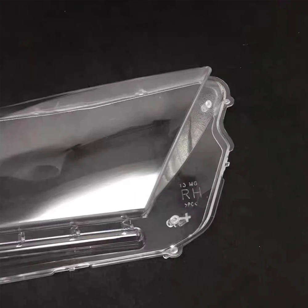 لفورد موستانج 2010 2011 2012 2013 سيارة المصابيح الأمامية غطاء عدسة الزجاج الشفاف عاكس الضوء العلوي قذيفة