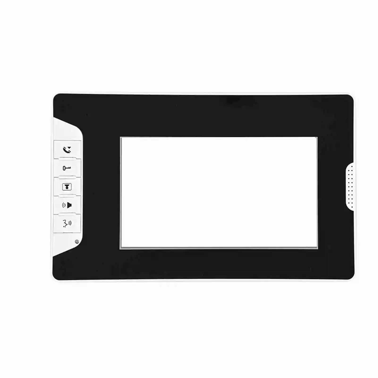 Kit citofono campanello videocitofono da 7 pollici Monitor visione notturna Kit campanello per sistema di telecamere elettroniche domestiche di sicurezza intelligente antipioggia