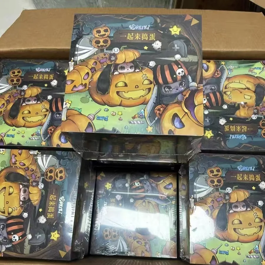 

Новые куклы на Хэллоуин, оригинальная серия Lokiki «Кошелек или жизнь», модные слепые коробки, рождественский подарок, украшения для дома, игрушки