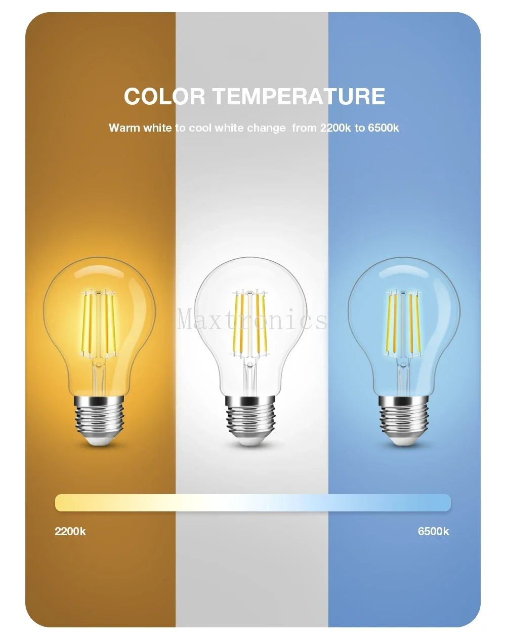 Zigbee 3.0 7W Pro Retro-Stil LED-Glühlampe ST64/A60/G95 E27 CCT Smart dimmbar GL-B-002P/003P/004P für Innendekor-Licht