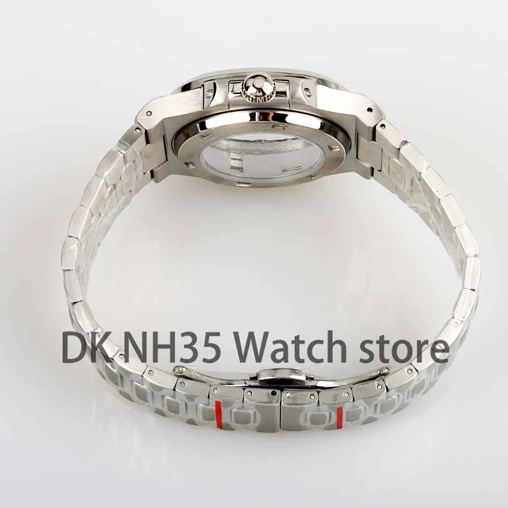 For Modified Nautilus Case NH35 NH36 NH38 Automatic Movement fit 30.5mm Dial Square Watch Case 316L Stainless steel Waterproof