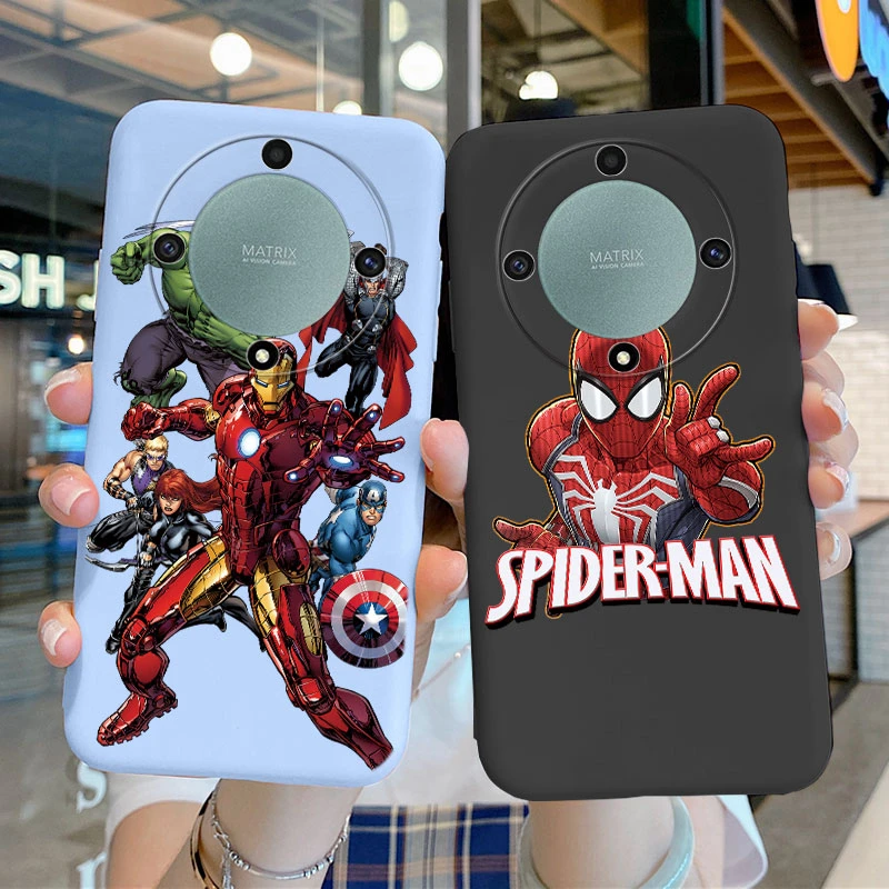 Чехол для телефона Honor X6 X8 X9a Magic 5 6 Lite X9b X8a X7a X6a X8b X6b X5b 50 Lite Huawei Mate 20 Pro Marvel Spider Man с рисунком