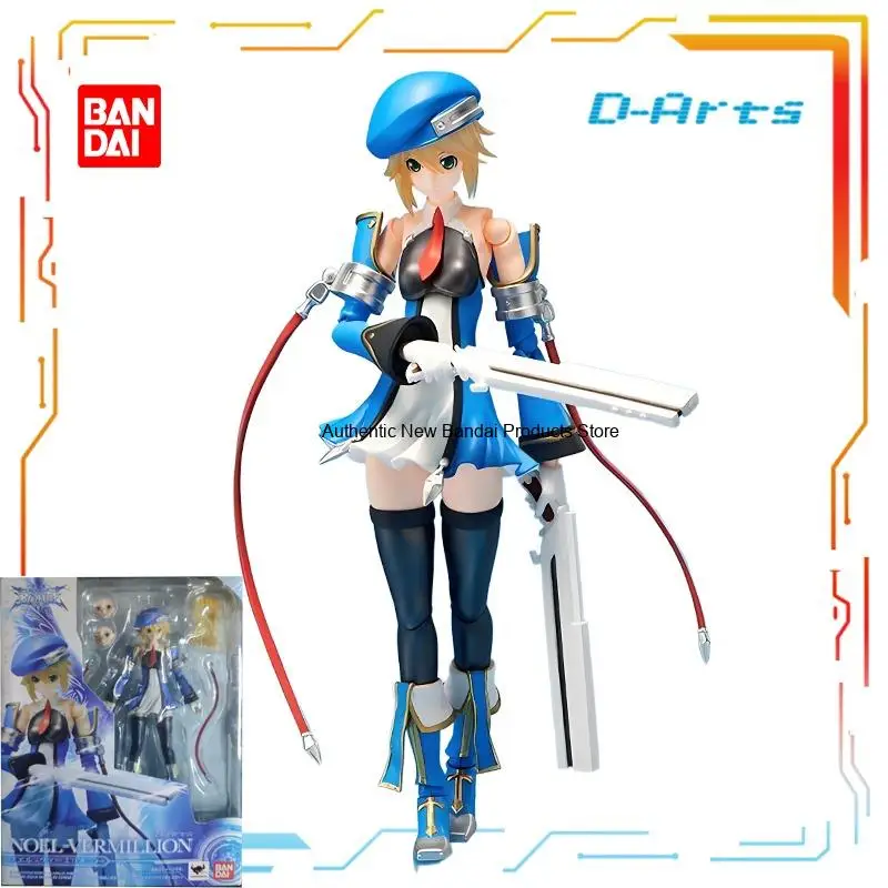 BANDAI Original D-arts Finished Movable Doll Series BLAZBLUE Noel  Anime Action Figure Model Toys Model Ornaments Gifts for Boys
