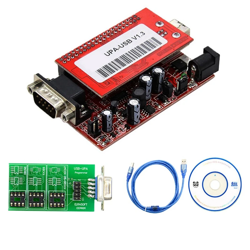 V1.3 UPA USB Programmer Diagnostic Tool UPA-USB ECU Chip Tuning Programmer For 2014 Version Main Unit Lite Programmer