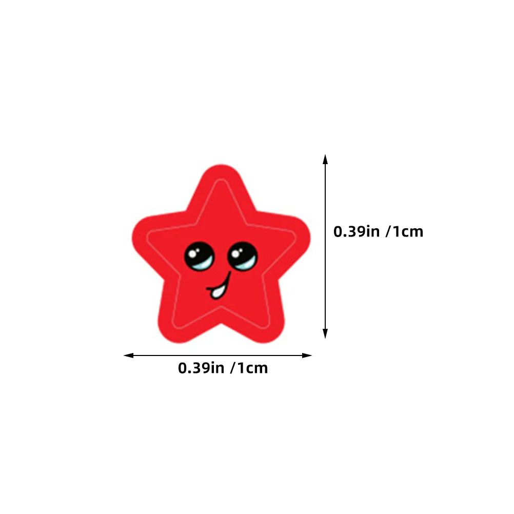 30 Sheets Reward Stickers Five- Stickers for Kindergarten Teacher Student Reward Classroom Incentive