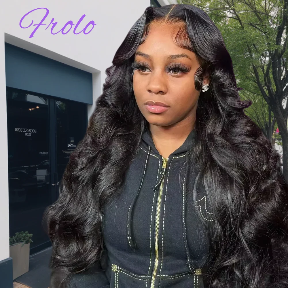 

Hd Lace Frontal 13x6 Парик Человеческих Волос 210 Плотность Объемная Волна Парики Человеческих Волос 30 40 Дюймов Предварительно Сорванные Бразильские Человеческие Волосы Для Женщин