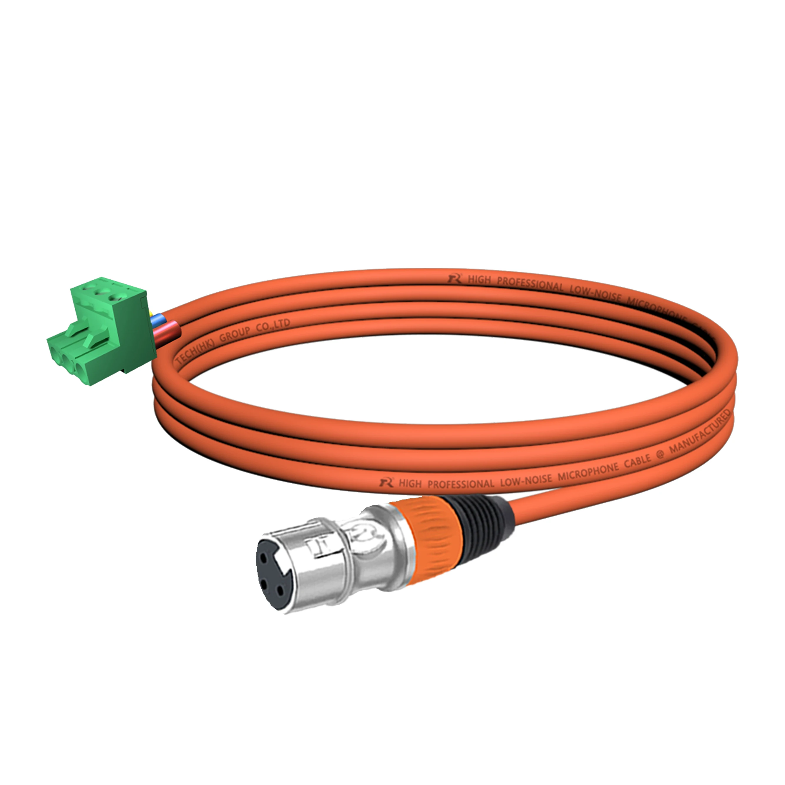 1 Stück XLR zu Phoenix Kabel, XLR 3-Polig M/F zu Grün 3-Pin PCB Schraubklemmenadapter, Mikrofonkabel für Lautsprecher – Detail 5