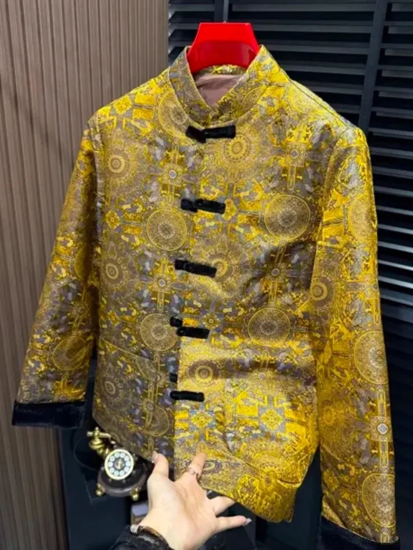 

Warm Casual Faionable down Jaet Autumn Winter Busin Comfortable Traditional Chinese Sle Youth Outerwear for All Occa...