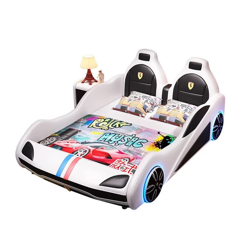 

Factory Price Teenager Children's Room Boy Kid Bed Small Bed Baby Cartoon Car Bed