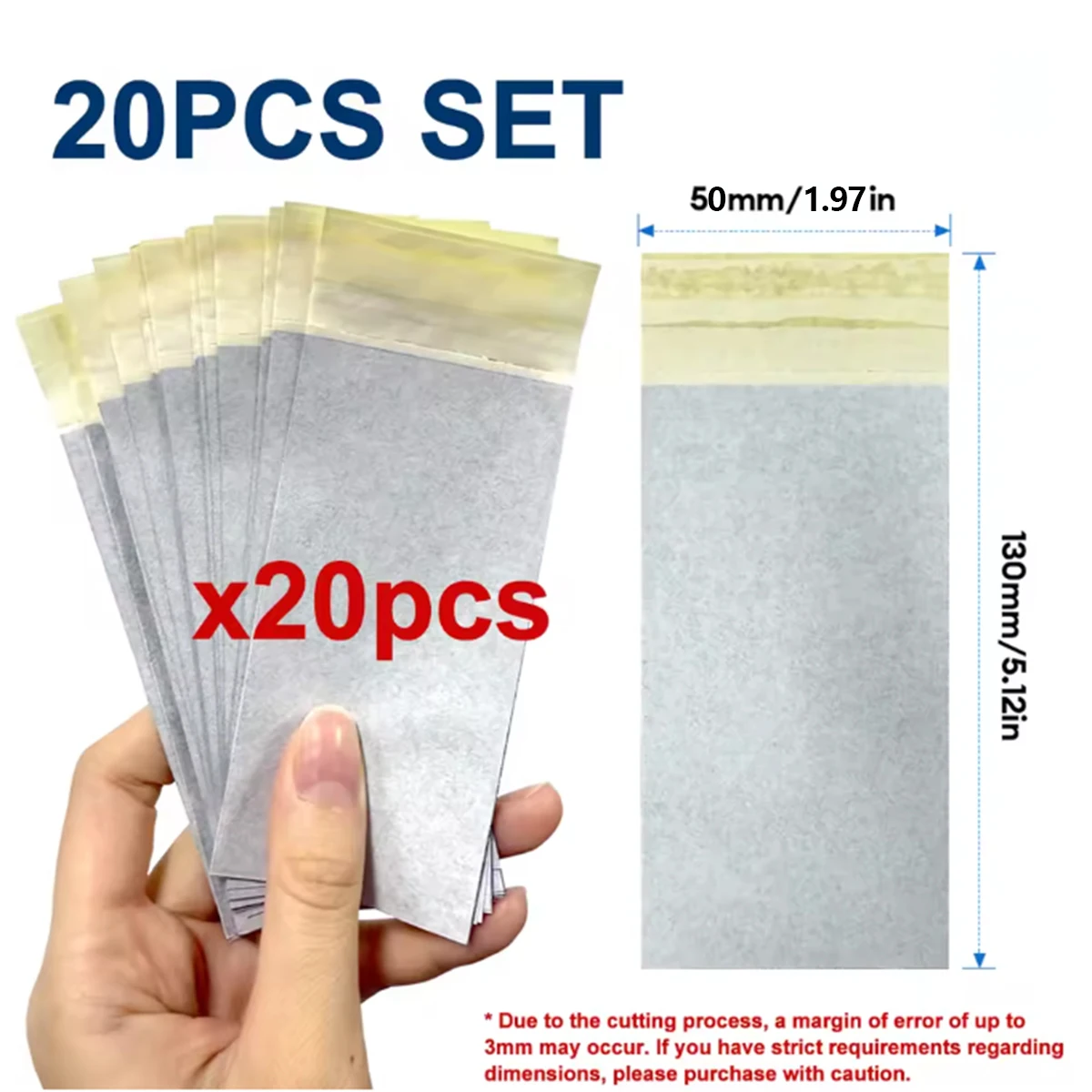Tattoo transfer paper, 130 * 50mm 4-layer tattoo copy paper, suitable for mini tattoo printers, high-quality transfer paper with
