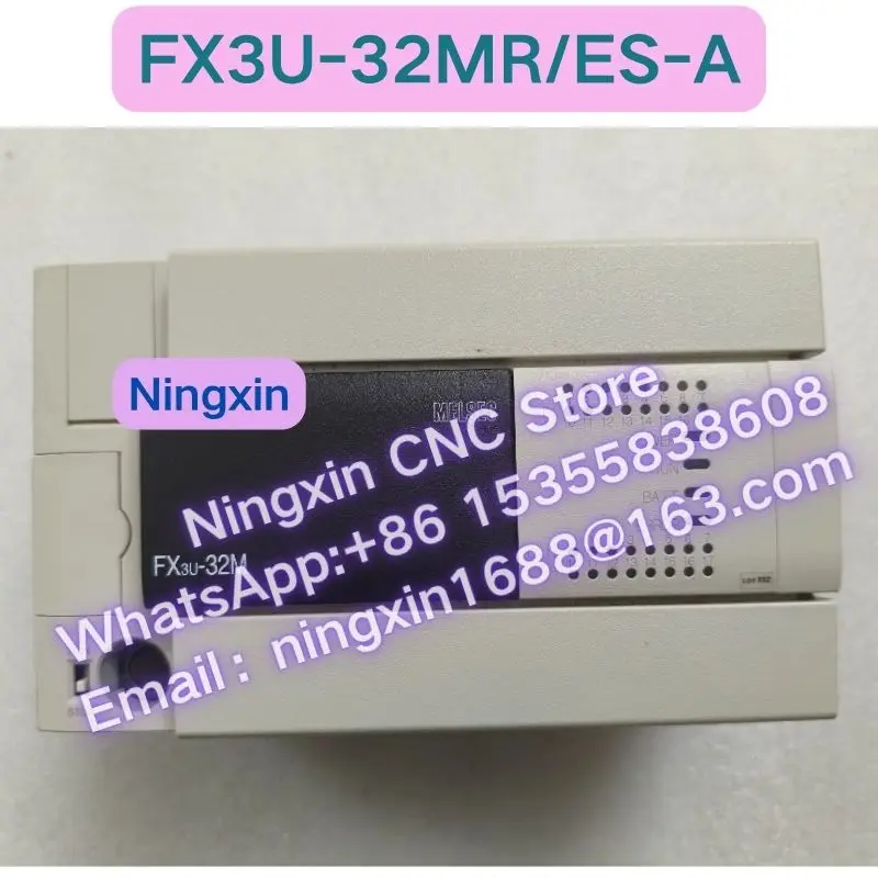 Used FX3U-16MR/ES-A FX3U-32MR/ES-A FX3U-48MR/ES-A FX3U-64MR/ES-A FX3U-80MR/ES-A PLC module Functional test OK