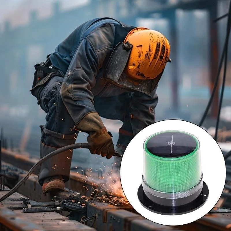 F68B SOLOR AVVERTENZA LAMPHING INFERIMENTO STROBILE MAGNETICA BASE MAGNETICA SICUREZZA per