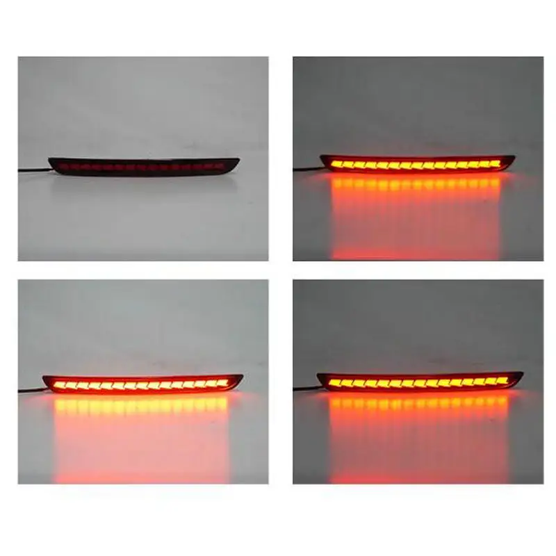 For Honda Civic Sedan 2021 2022 2023 Multi-function LED Rear Bumper Light Rear Fog Lamp Auto Brake Reflector