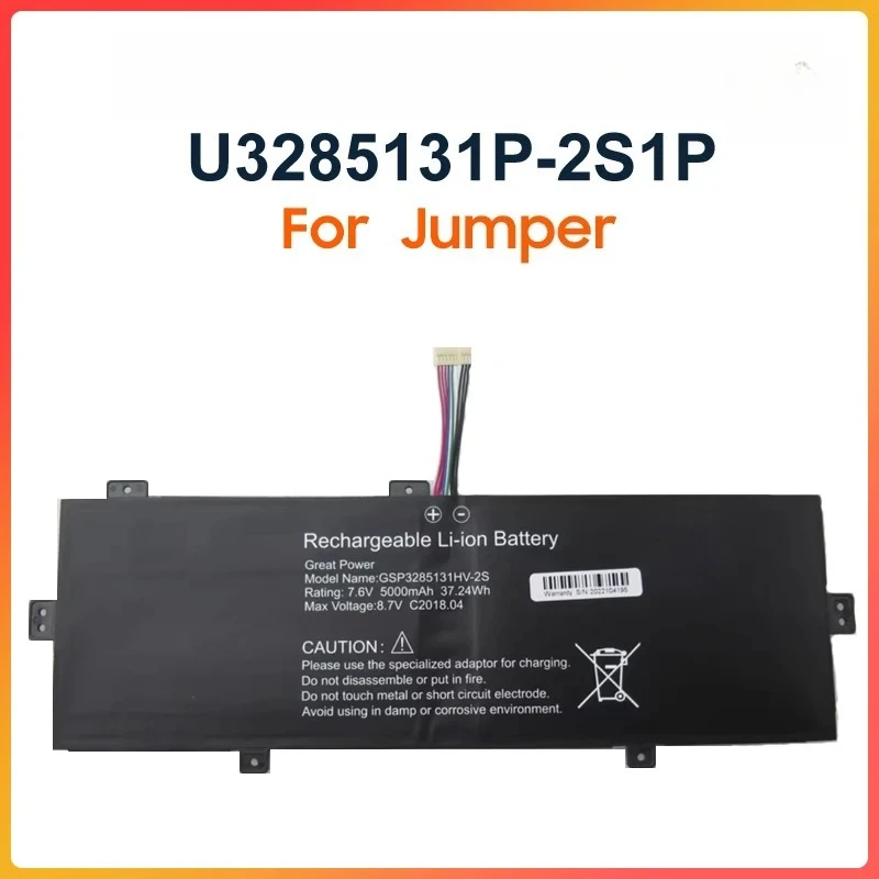 

Premium GSP3285131 Li-Polymer Battery For Jumper S5 U3285131P-2S1P U3285131PV-2S Safe Reliable Laptop Battery With Overcharge
