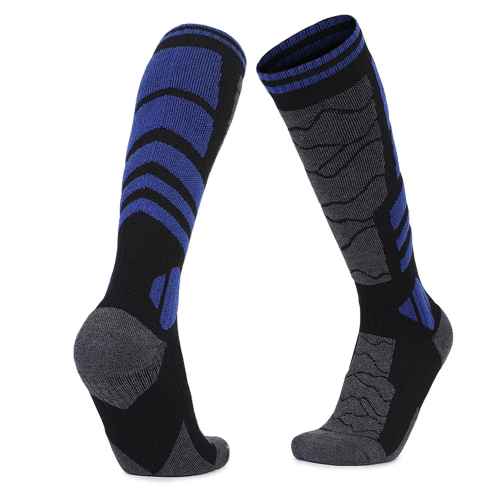 1 paar Merino Wolle Baumwolle Winter Männer Warme Ski Socken Dicker Sport Snowboard Radfahren Fußball Socken Hohe Elastische Thermische Socken – Detail 17