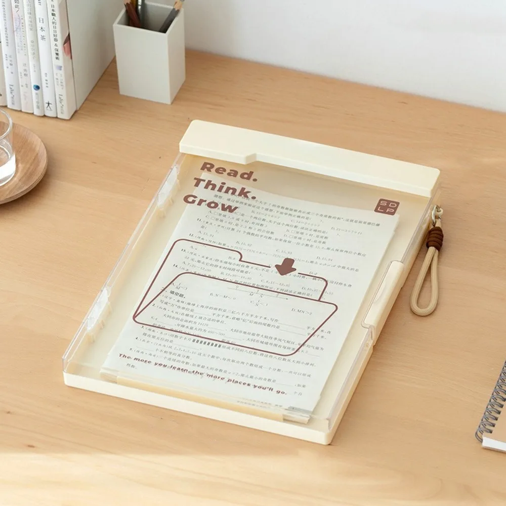 

Утолщенная папка для документов из полипропилена, большая вместимость, сверхпрочный держатель для документов с металлическим зажимом, ударопрочный органайзер для файлов, для школы