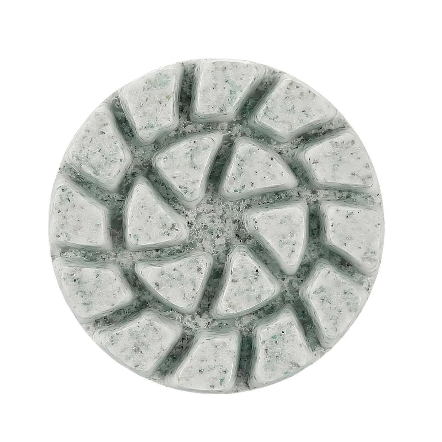 7 Stück 1 Zoll 25mm Mini-Polierpads Marmor Granit Jade Schleifscheibe Flexible Schleif- und Polierscheibe mit Unterlage – Detail 6