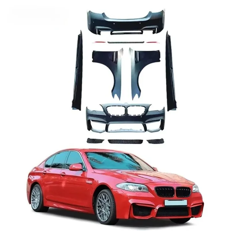 

Easy Screw Installation PP Material Unpainted F10 M4 Car Bumpers With 5 Series 2011-2017 M4 Body Kit
