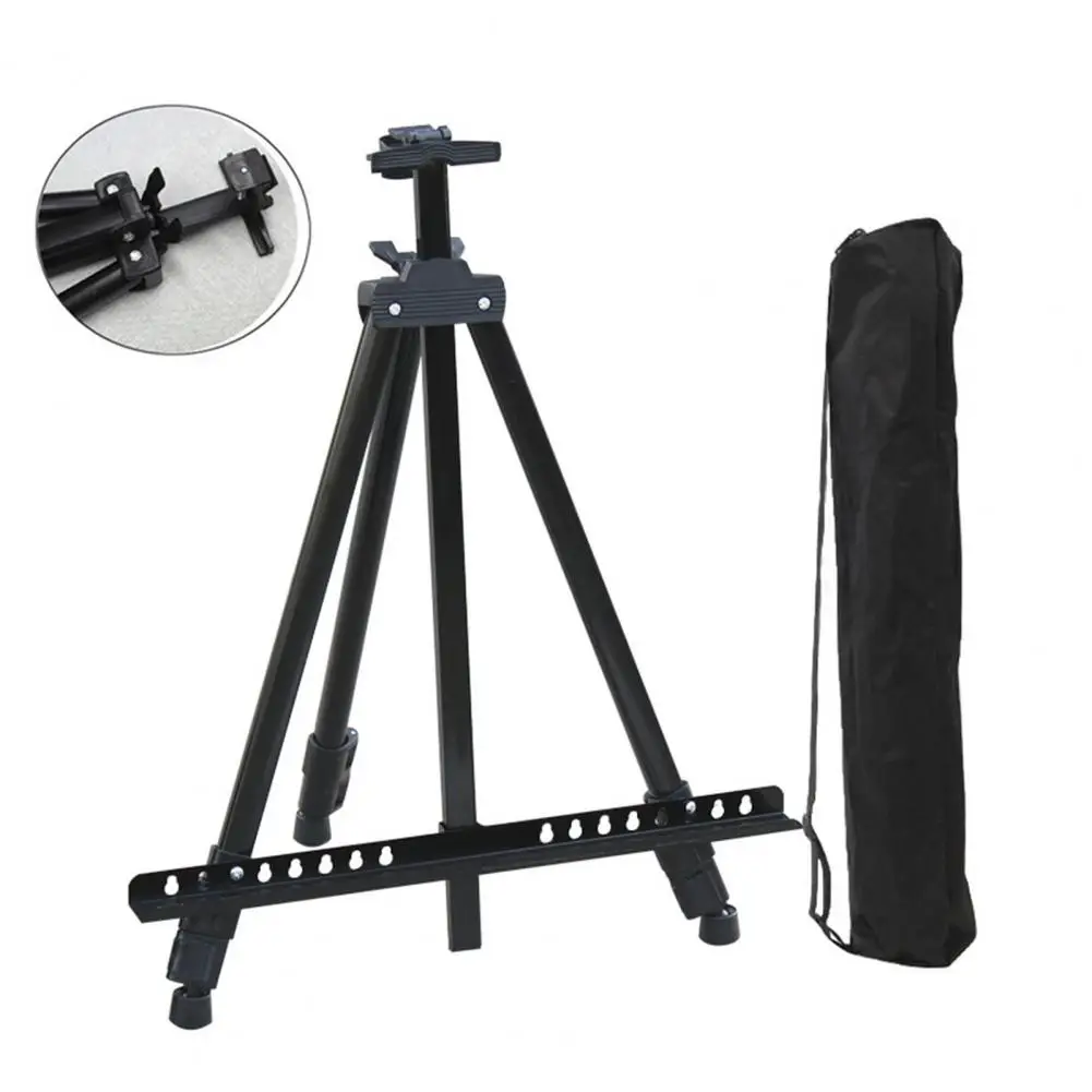 Quick Set Up  Practical Wedding Signs Posters Display Stand Thickened Tripod Artist Easel Angle Adjustable   Home Use