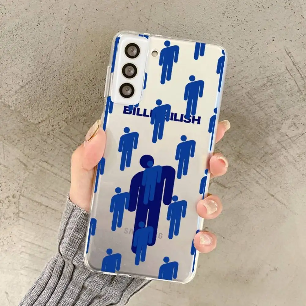 حافظة لهاتف سامسونج جالاكسي S 20 30 21 22 23 24 A 30 50 31 32 51 70 71 72 73 Plus حافظة شفافة