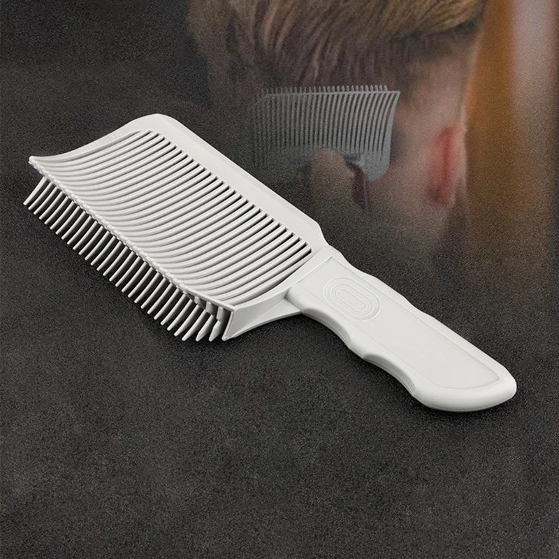 Barber Fade Combs Hair Cutting Tool Gradient Hairstyle Comb Men's Trimming Comb Flat Top Hair Cutting Comb Heat Resistant Comb