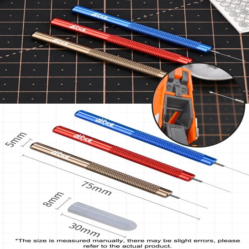 MS107 Metal Precision Glue Dispenser For Gundam Scale Model Building Tools CA Glue Applicator Military Hobby DIY Craft Tool