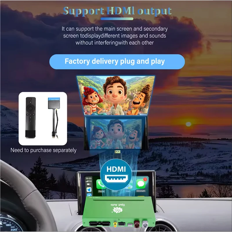 CarPlay Wireless Apple Car Play Android Auto Mirroring Interface for BMW EVO CCC CIC NBT E90 F20 F30 X5 E70 X3 X1 Coupe - Image 4