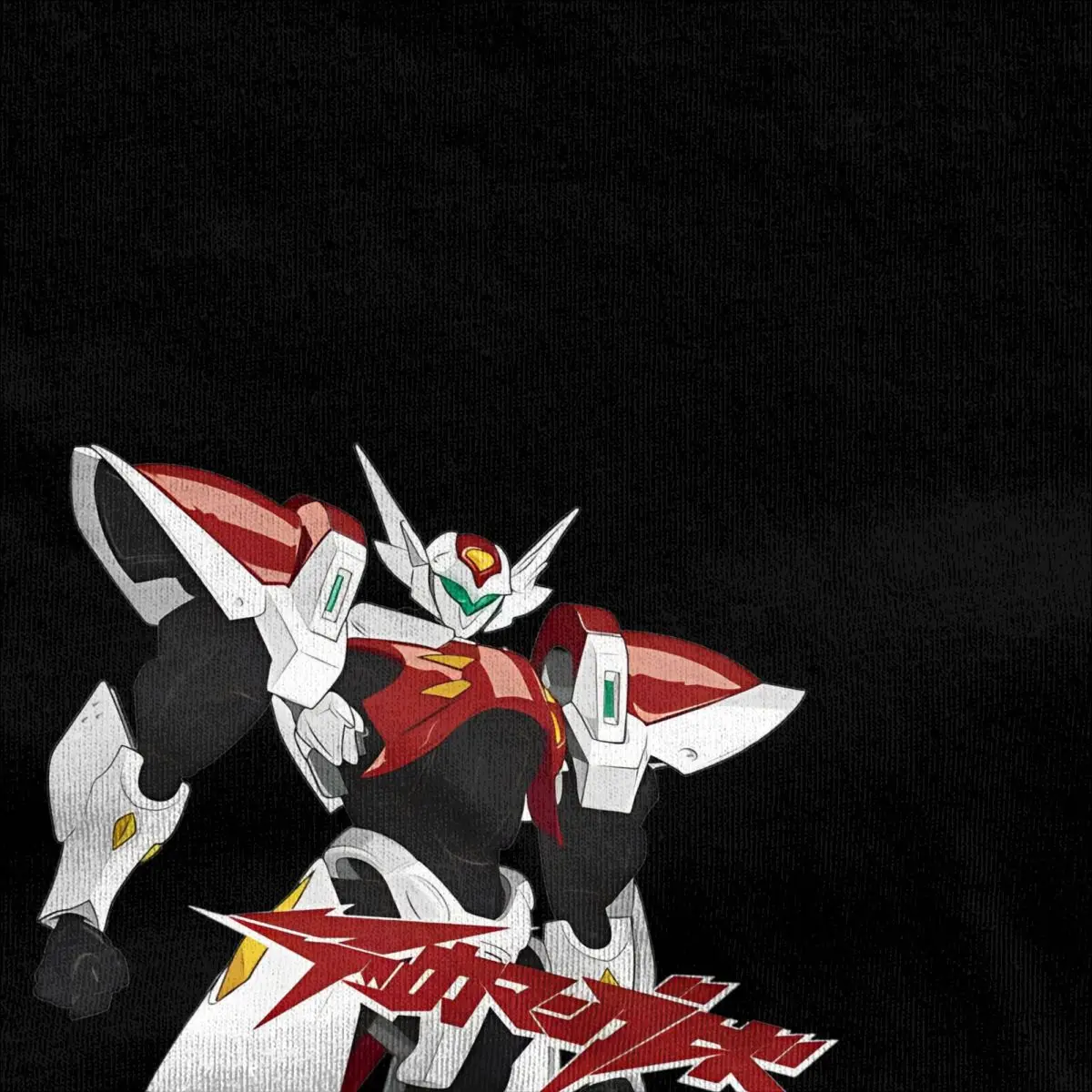 Vintage T-Shirt Tekkaman Blade Cotton T Shirts Getta Robo Leisure Tee Shirt for Men's Beach Aesthetic Pattern Short Sleeve Tops