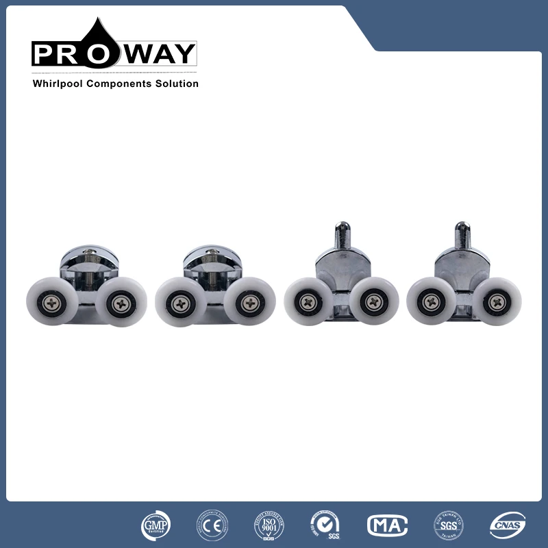 TLF Proway пластиковые компоненты для душевой комнаты хромированный диаметр душевая дверь раздвижное стекло экологически чистое складное