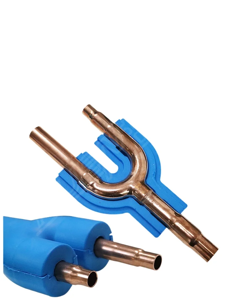 Central Air Conditioning Diverter Pipe Insulation Foam Branch Insulation Sheath 01C   22T image 2