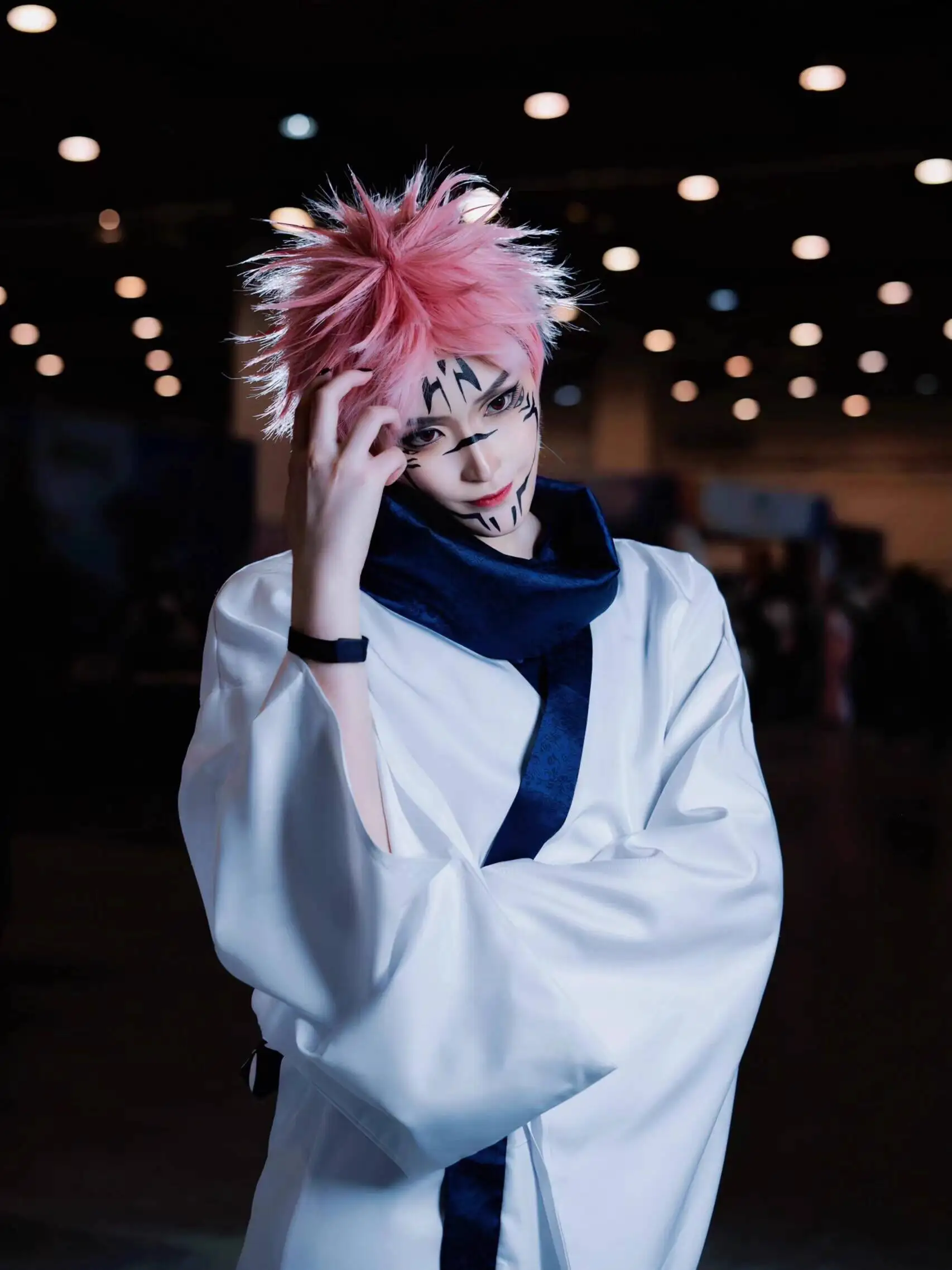 

Jujutsu Kaisen Cosplay Costume Two Faced Demon Cosplay Costume Two Faced Demon Wig Two Faced Demon