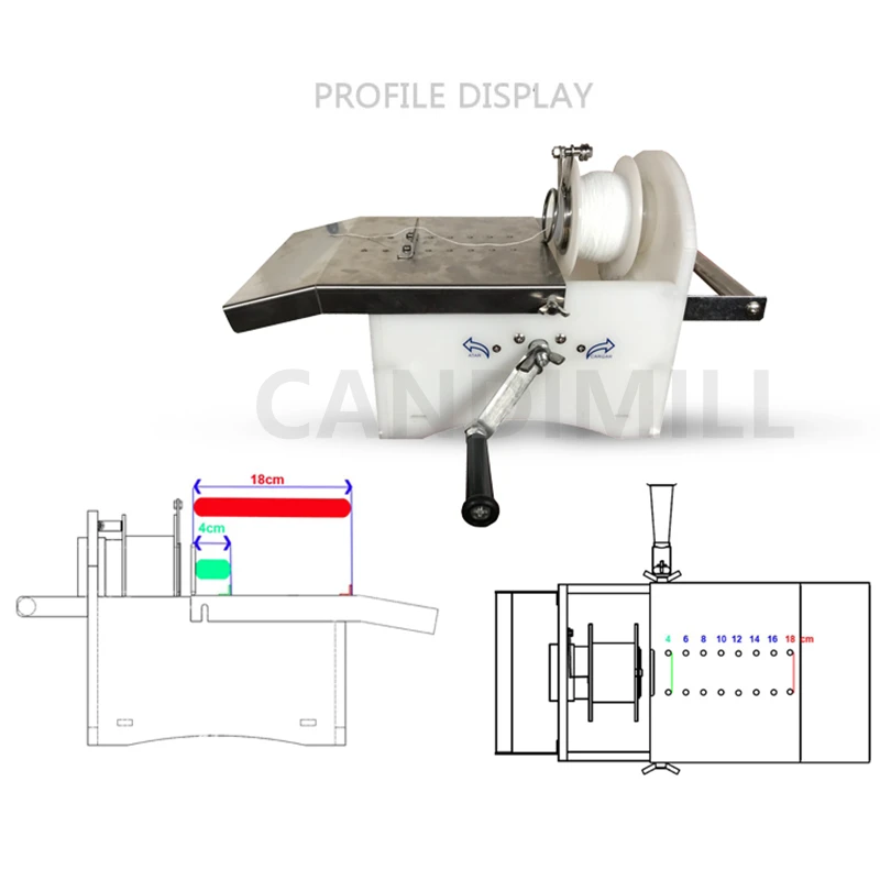 Legatrice manuale per salsicce, legatrice per salsicce, legatrice per salsicce, legatrice per salsicce