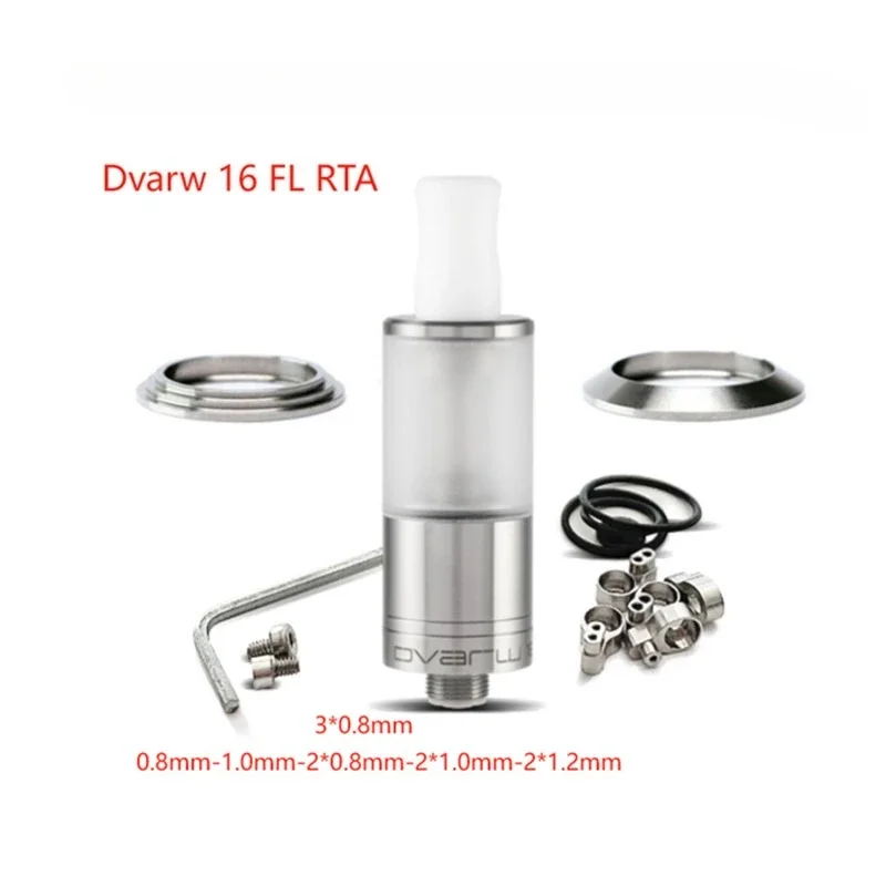 YFTK Style Dvarw 16 FL RTA Tank 316SS 2ml 16mm Vape Ecig atomizer tank for coils & atomizers - gallery image 6