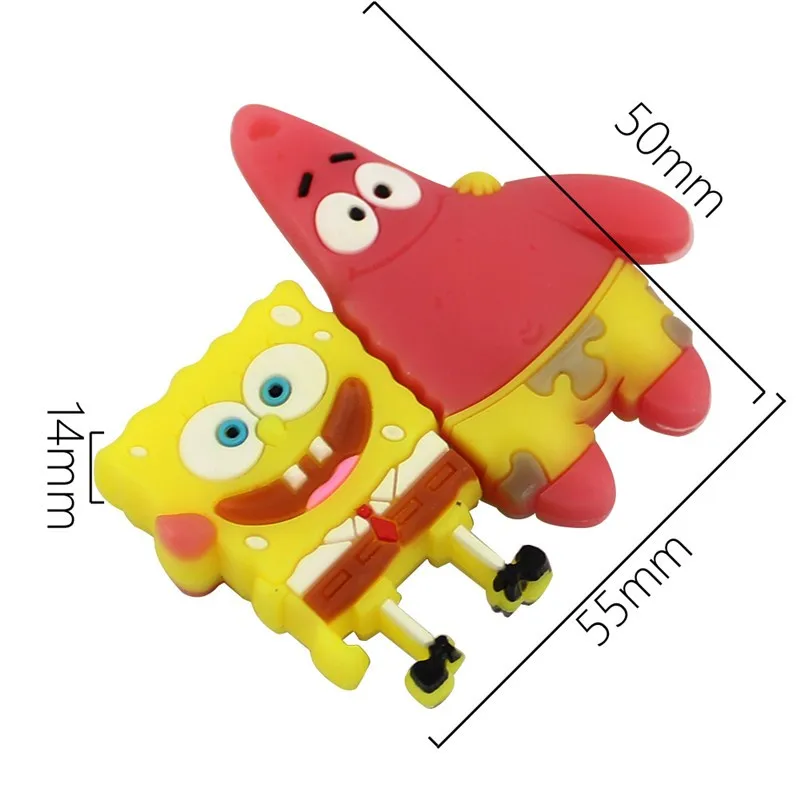 Cartoon Underwater Little Man 2TB 1TB 512gb 256gb 128g Usb Flash Drive 64gb Memoria Flash Disk Memory Usb Pen Stick Student Girl