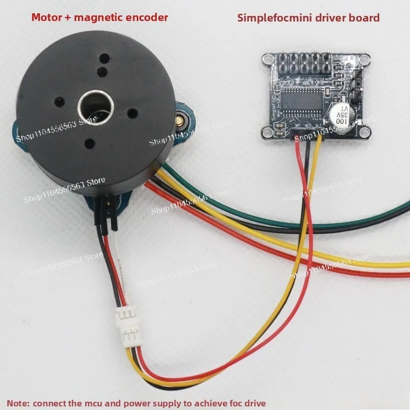 2804 BLDC Hollow Shaft Motor, Neodymium Magnet Infinite Outer Rotor with FOC, High-Precision Motor for Gimbal