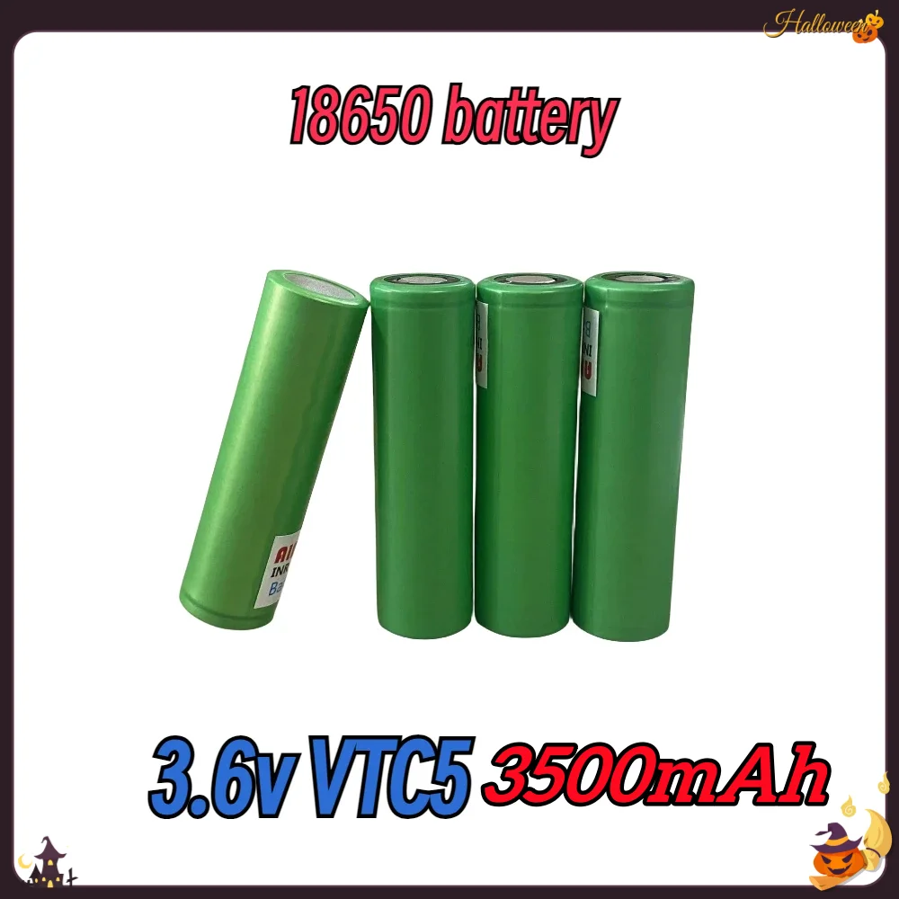 3.6V 3500mah 18650 Battery For Sony C5 US18650 VTC5 30A Lithium ion Battery Replacement External Battery+Charger