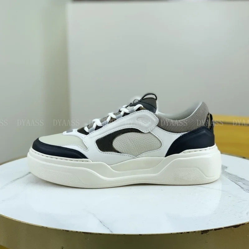 

Мужская повседневная обувь высокого качества, кроссовки на плоской подошве с круглым носком, модные кроссовки на шнуровке, простой дизайн, прочные разноцветные прогулочные туфли на каждый день