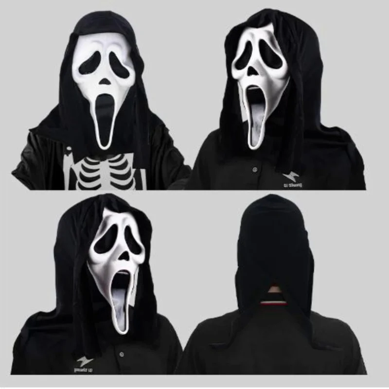 Unisex Call of Duty Ghost Skull Mask Death Full Face Skeleton Scary Mask Outdoor Sport Halloween Cosplay Decor La.tex mask