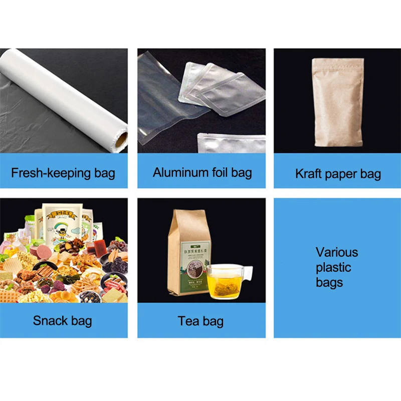 300mm Manual Small Sealing Machine Aluminum Film Hand Pressure Bag Sealing Machine Temperature Adjustable Plastic Film Seal