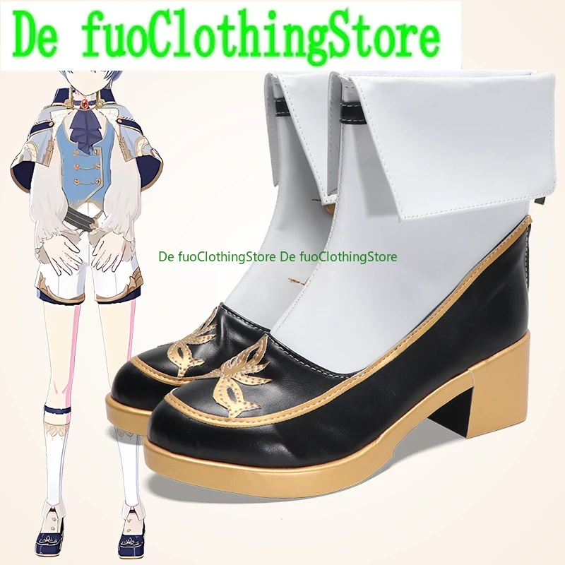 

DefuoClothing Project Sekai White Day Yoisaki Kanade Cosplay Shoes Anime Game Role-playing Halloween Costume Props