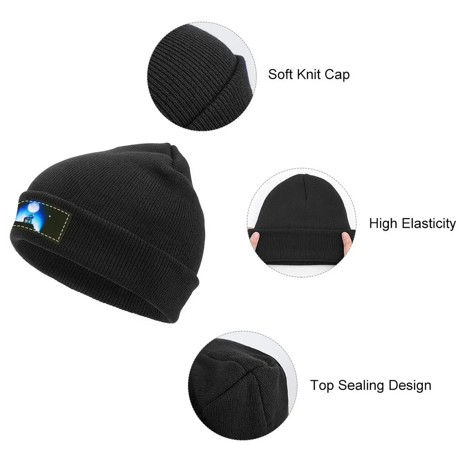 JUL Velodrome Concierto Gorro de punto dorado y platino Gorro de senderismo de marca de lujo para mujeres y hombres