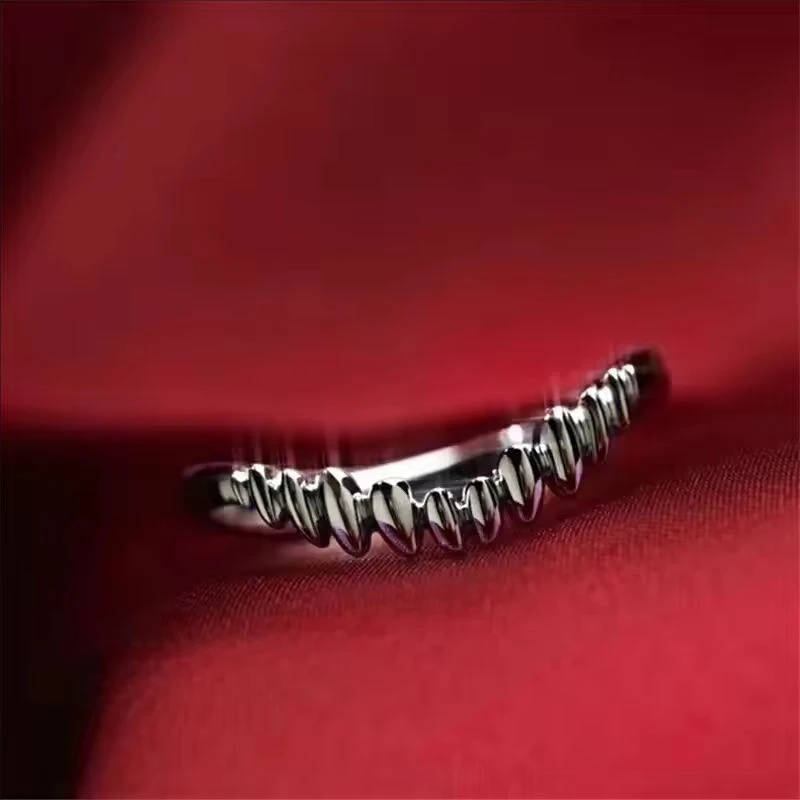 New Game Baldur\'s Gate 3 Rings Cosplay Astarion Vampire Props Adjustable Metal Jewelry Accessories Ring Halloween Xmas Gift ﻿