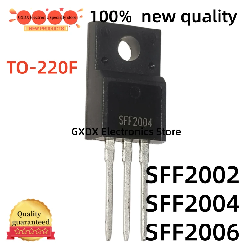 10-20-30Uds 100% nuevo SFF2006 20A600V SFF2002 20A200V SFF2004 20A400V Electronic Fast Recovery Diode Transistors IC