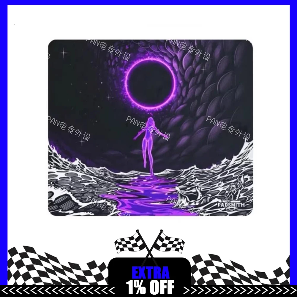 PAN Esports The Empress Glass Mousepad Smooth and Speed FPS Mouse Pad FPS Duplicate PADSMITH For APEX CSGO PC Accessories Gifts