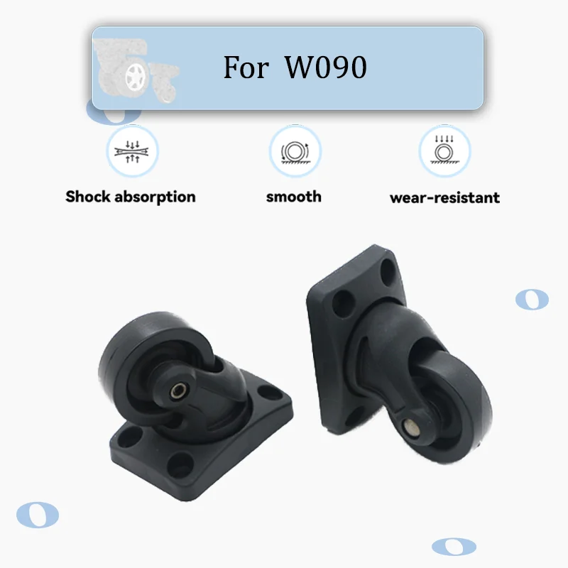 

For W090 Luggage Wheel Replacement Parts Universal 360° Silent Smooth-Rolling Wheels Repair Accessories Suitable For Most Luggag