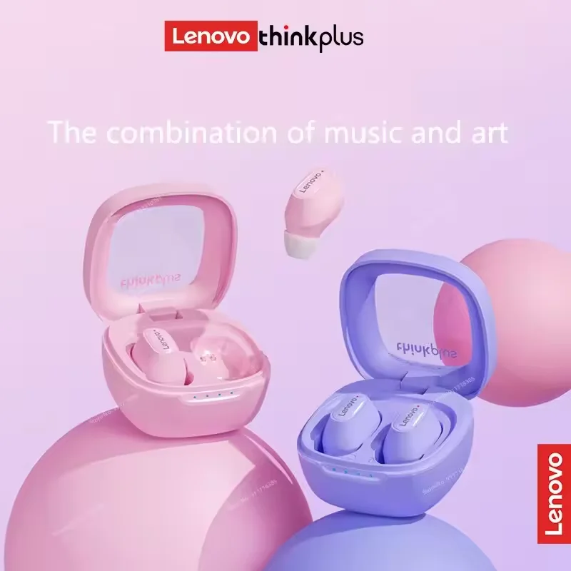 

Lenovo XT62 Bluetooth 5.3 Earphones Wireless HiFi Sport Noise Reduction Headset with Mic Touch Control TWS Original Earbuds