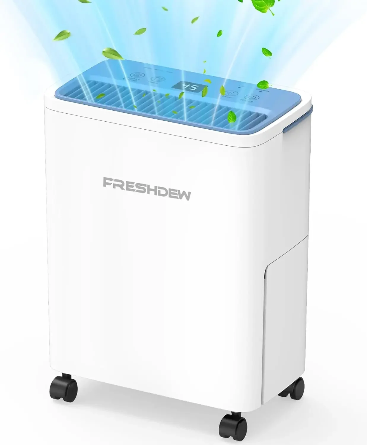 Dehumidifiers for Home, 1500 Sq. Ft Dehumidifiers with Drain Hose, 0.52 Gallon Water Tank for Basement Bathroom Bedroom, 24H Tim