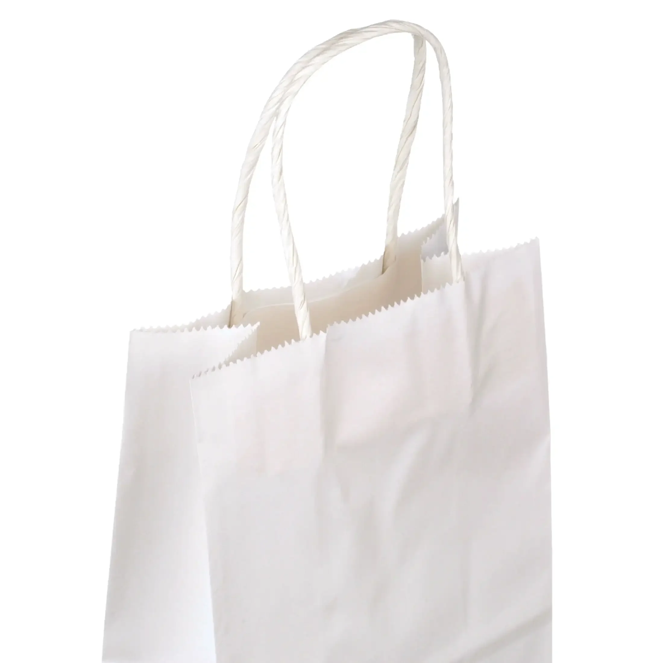 White Kraft Paper Bags, 5.25"x3.5"x8.25", 25ct
